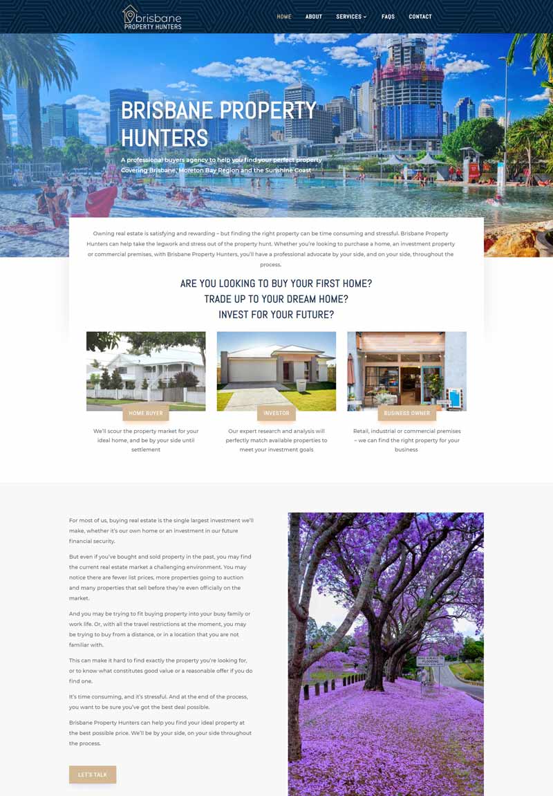 Divi Web Design Samford 4520