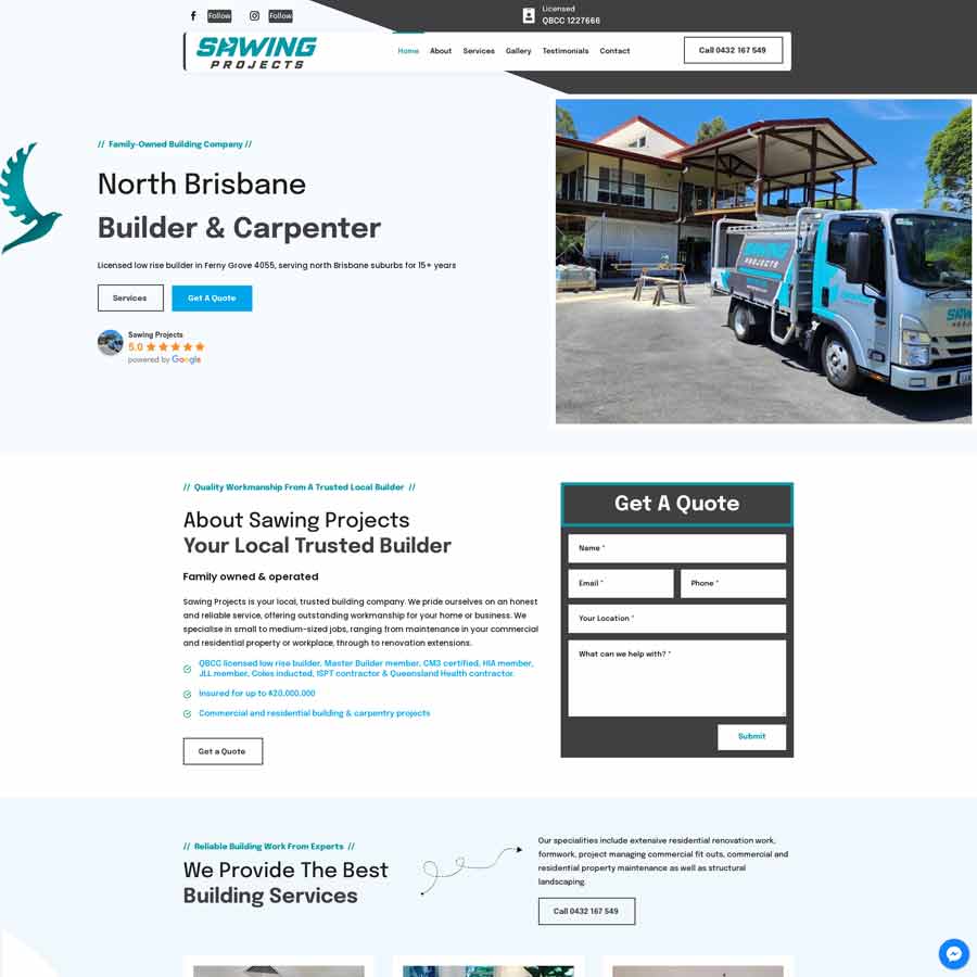 Sawing Projects Ferny Grove