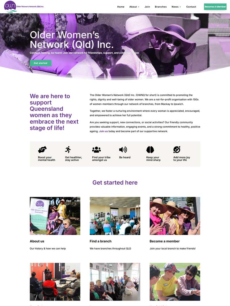 grant charity websites web design